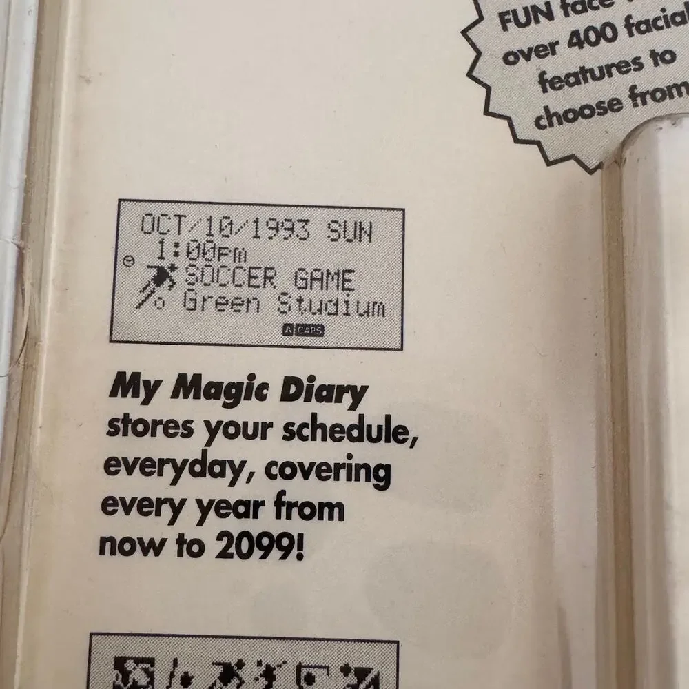 Casio Cool My Magic Diary Electronic Organizer Vintage 90s NEW JD-5000